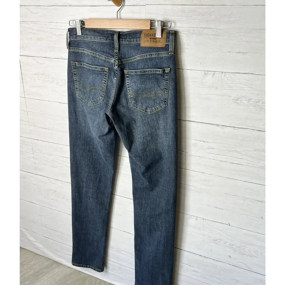 Levi Strauss Jeans Mens Size 29X32 Signature Gold Straight Cotton Blend Casual